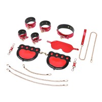 Sex Lubrication Supplier – 
  MSM069 Soft Hot Red Bondage 7 Kites – missuuu