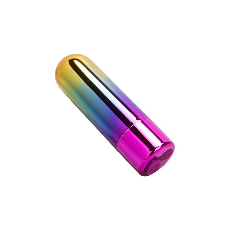 High Intensity rainbow stainless bullet vibrator
