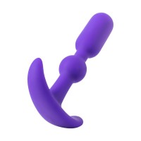 Vibrating Heavyweight Plug In purple